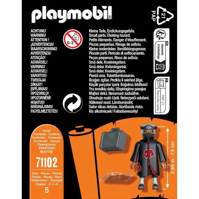 Playmobil figurka naruto 71102 kakuzu