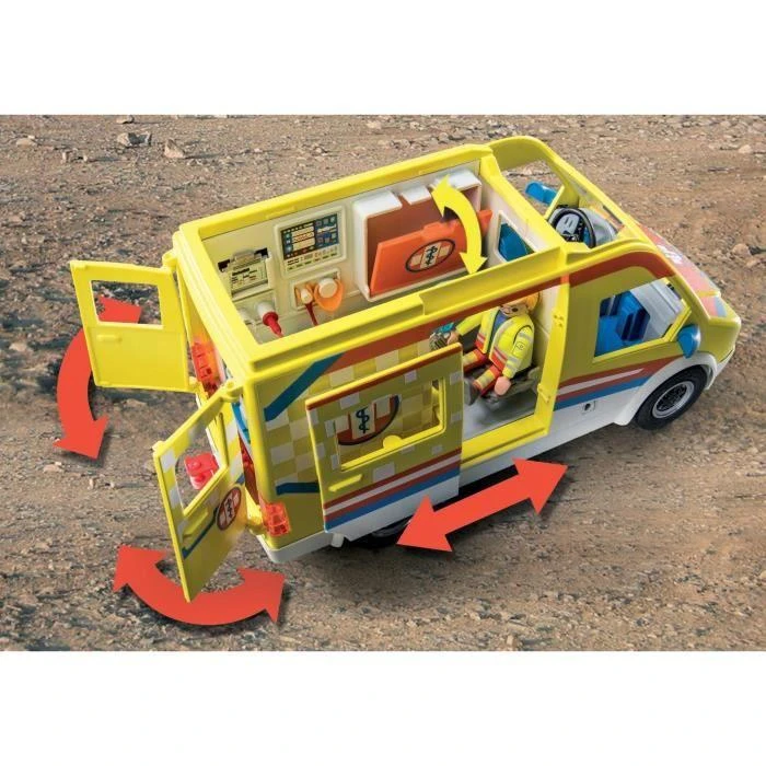 Playmobil City Life 71202 Greitosios pagalbos automobilis su šviesa ir garsu