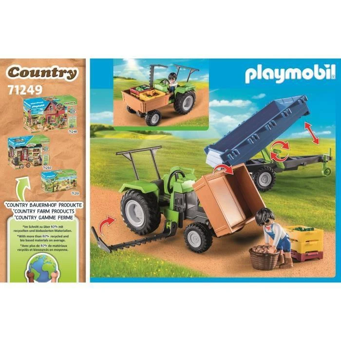 KONSTR PLAYMOBIL TRAKTORIUS 71249