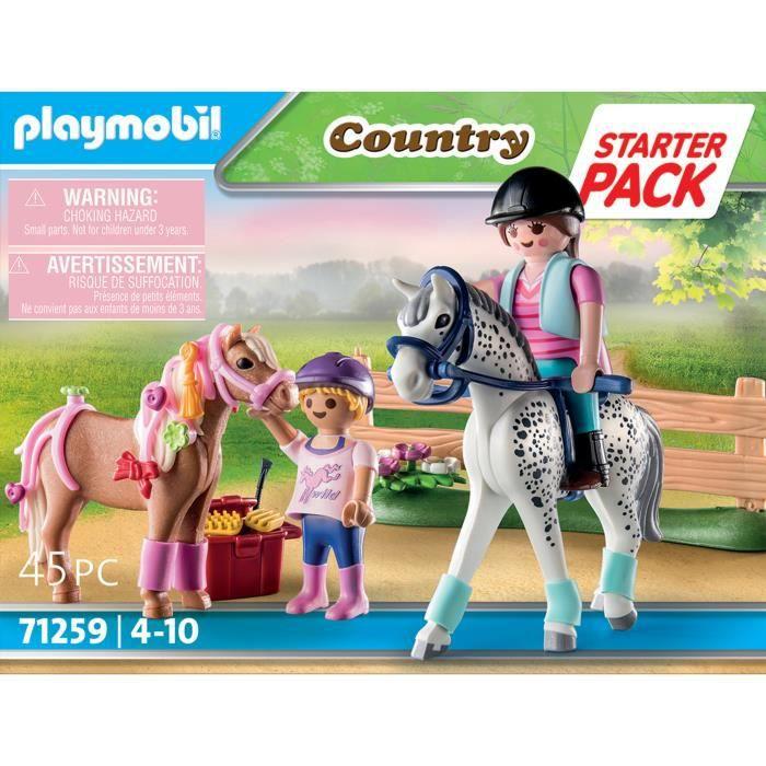 Playmobil 71259 Starter Pack Horse Care +