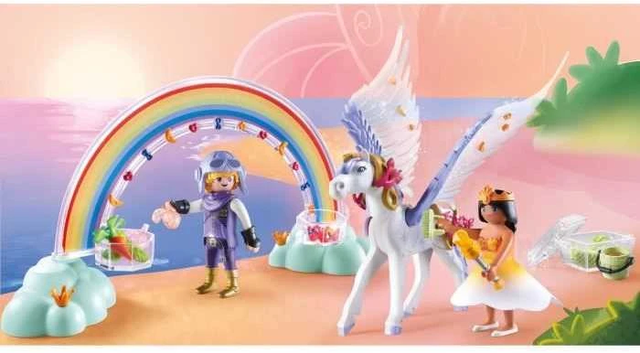 71361 PLAYMOBIL® Princess Pegasas vaivorykštė ir debesys