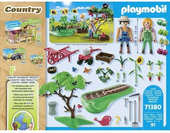 Konstruktorius Playmobil Starter Pack Vegetable Garden 71380