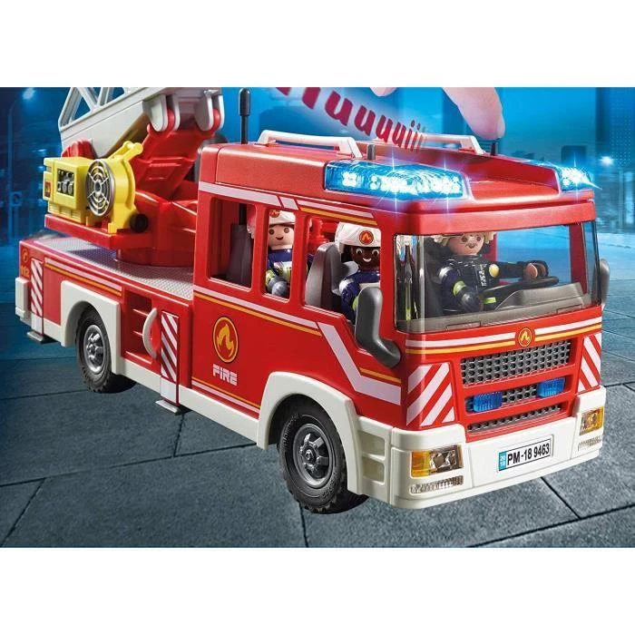 PLAYMOBIL CITY ACTION Fire Ladder Unit, 9463