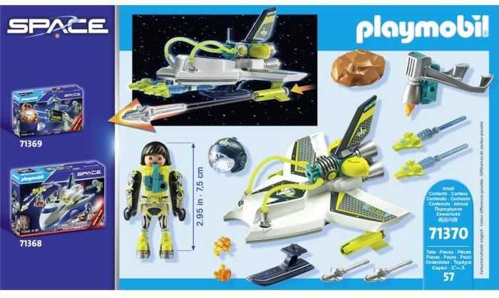 71370 PLAYMOBIL® Space Modernus kosminis dronas