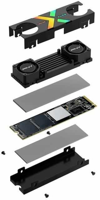 Disk SSD PNY XLR8 CS3150 2TB M.2 2280 PCI-E x4 Gen5 NVMe (S7196230)
