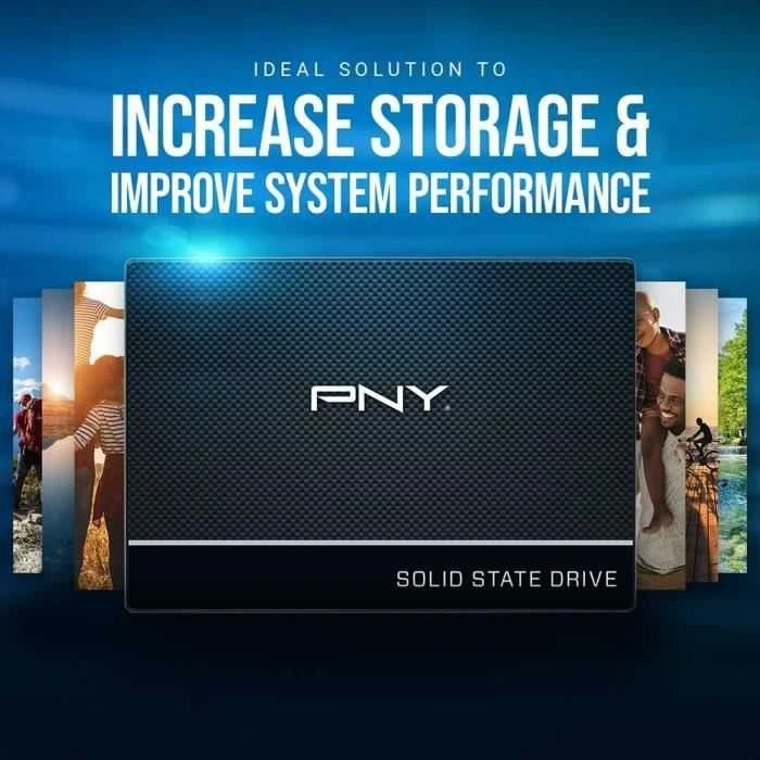 Kietasis diskas - PNY CS900 250 GB „Serial ATA III“ 3D TLC