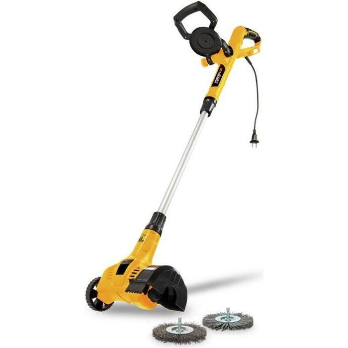 Šaligatvių pakraščių valymo nuo piktžolių 400W Ø 110mm - 2 acc. POWXG6650 POWERPLUS