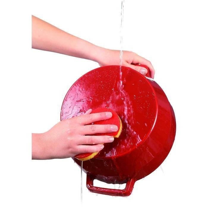 Pyrex Ketaus puodas SLOWCOOK raudonas, 28 cm 6,3 L