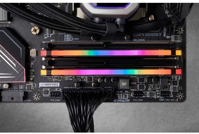 RAM „Corsair“ | C16 atminties rinkinys | „VENGEANCE RGB PRO“ | 16 GB | DDR4 | 3200 MHz | Kompiuteriai/serveriai | Registracijos Nr. | ECC Nr.
