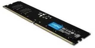 Crucial Pro 16GB DDR5 atminties modulis su juoda plokšte