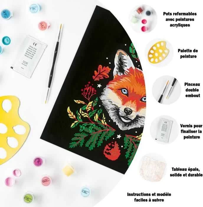 Tapymas pagal skaičius CreArt Pixie Cold Fox 23511 Ravensburger