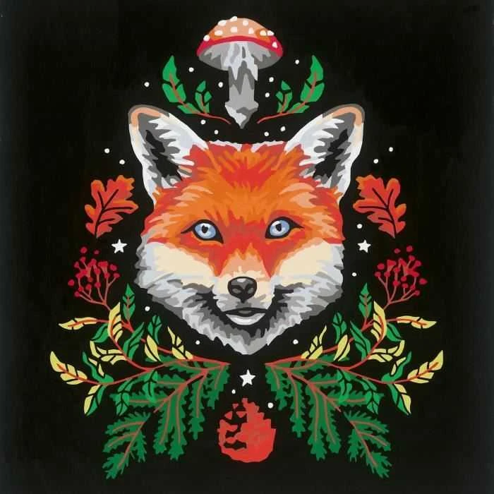 Tapymas pagal skaičius CreArt Pixie Cold Fox 23511 Ravensburger