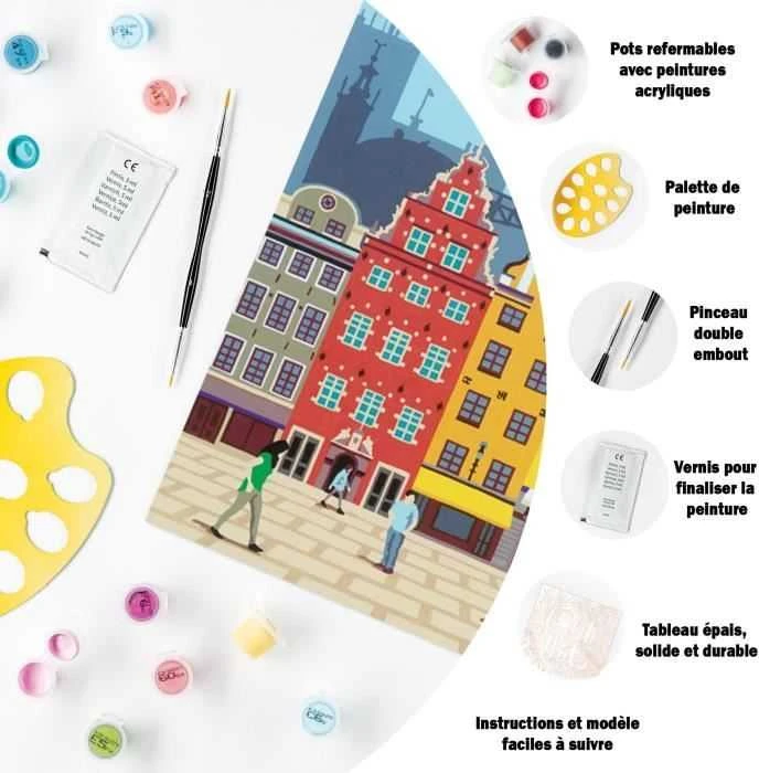 Dėlionė Tapymas pagal skaičius CreArt Stockholm 23520 Ravensburger