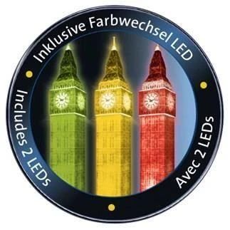 Ravensburger "3D" Dėlionė 216 vnt. - Vestminsterio laikrodžio bokštas (Big Ben)
