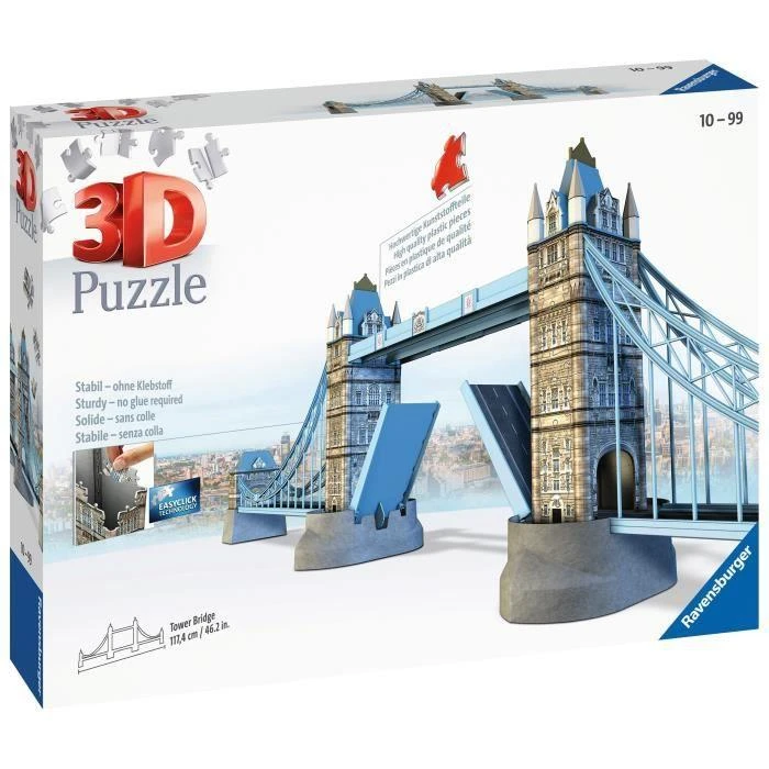 Ravensburger 3D dėlionė "3D Puzzle Tower Bridge - London"