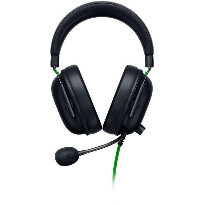 Esports THX Spatial Audio Žaidimų Ausinės Razer BlackShark V2 + USB garso plokštė, Juodos