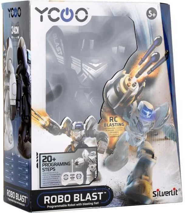 Silverlit Interaktyvus baltas robotas Robo Blast DUMEL