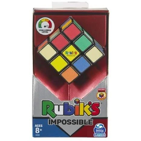 Spin Master RUBIK'S CUBE 3x3 Impossible - 6063974 - Rubiko kubas labai sudėtingas, spalva keičiasi priklausomai nuo kampų