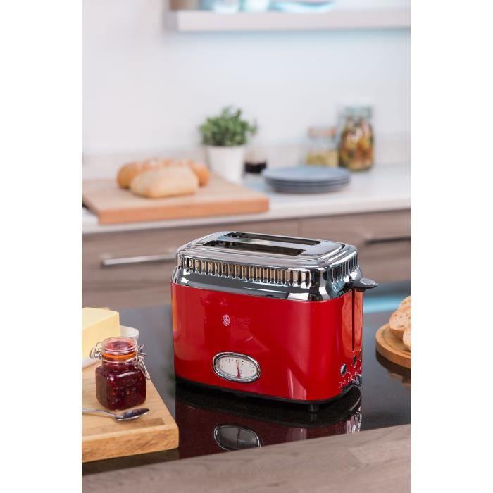 Russell Hobbs skrudintuvas Russel Hobbs Retro 21680-56 (1200 W, raudona spalva)