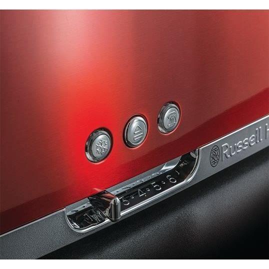 Skrudintuvas Russell Hobbs Luna Solar Raudona Long Slot (23250-56)