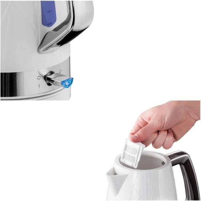 Virdulys Russell Hobbs 28080-70 Struktūra balta