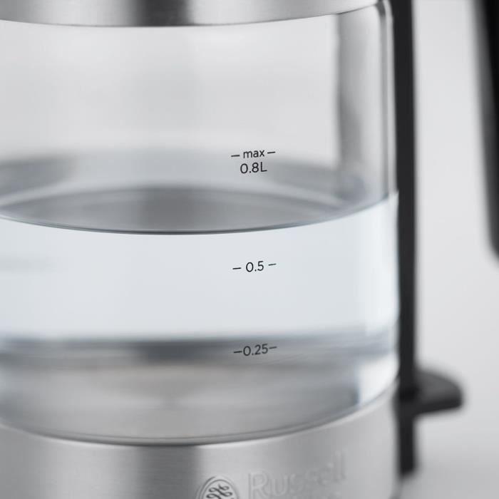 RUSSEL 24191-70 Elektrinis virdulys Russell Hobbs 24191-70 Compact Home | 0,8L glass