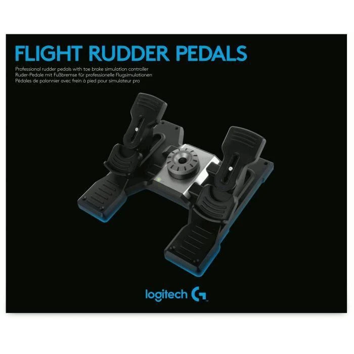 Logitech Pro Flight Rudder Pedals Skraidymo simuliatorius