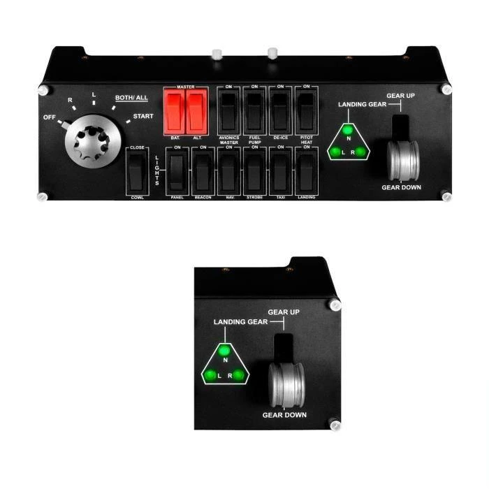 Logitech Pro Flight Switch Panel Skraidymo simuliatorius