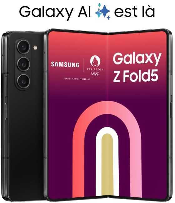 Samsung Galaxy Z Fold5 5G 512GB SM-F946B/DS Phantom Juodas