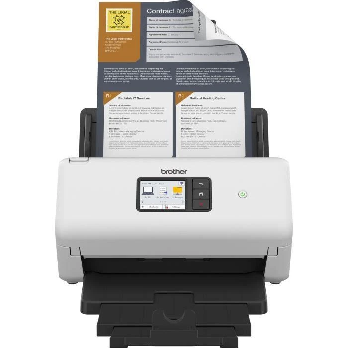 Skeneris BROTHER ADS-4500W Dokumenten Scanner 35ppm
