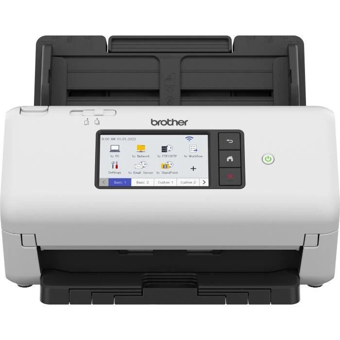 Skeneris Dokumentų skaitytuvas - Brother ADS-4700W ADF, 80ipm, 600x600 DPI, Juoda