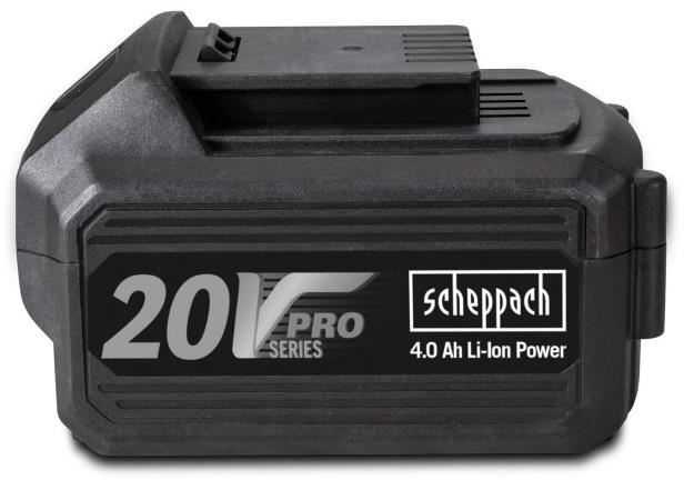 Akumuliatorius Scheppach; 20 V; 4,0 Ah; Li-ion