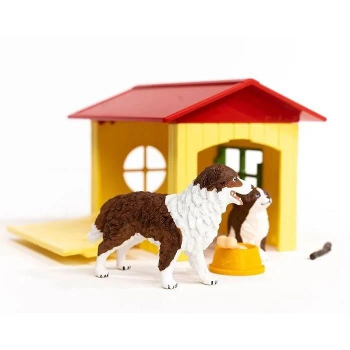 SCHLEICH FARM WORLD figūrėlė - Šuns būda