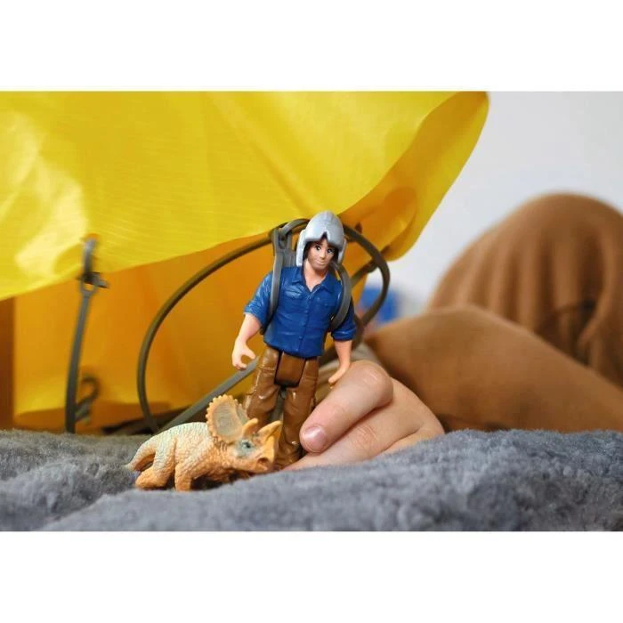 Schleich Rinkinys - Dinozaurų Gelbėjimas Parašiutu