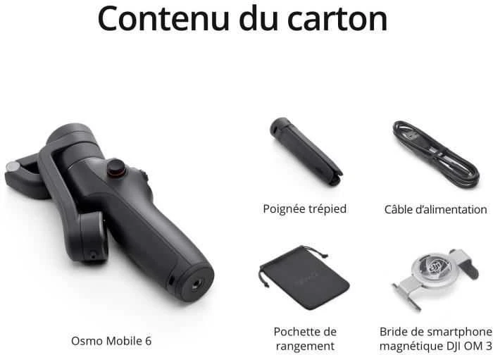 DJI Osmo Mobile 6 Gimbal stabilizatorius