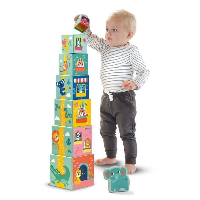 Ses_Creative Kaladėlės SES Creative Tower 13142