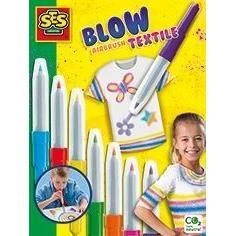 Amatų žaidimas SES Creative Blow Airbrush Textile