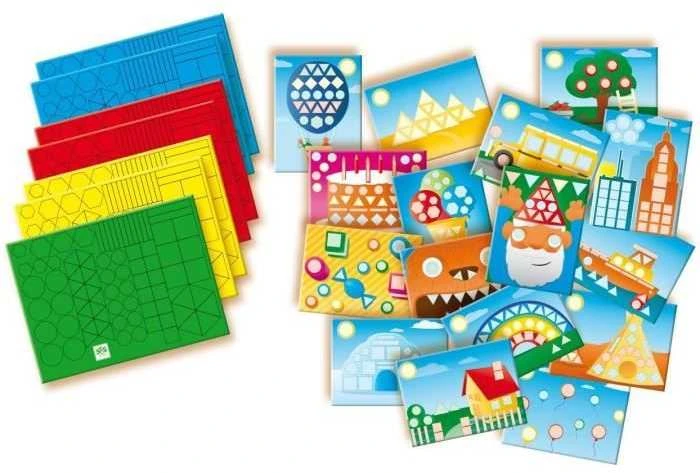 Ses_Creative Kūrybos rinkinys SES Creative Shapes 14839