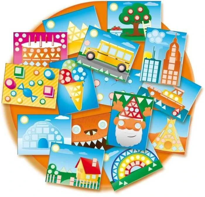 Ses_Creative Kūrybos rinkinys SES Creative Shapes 14839