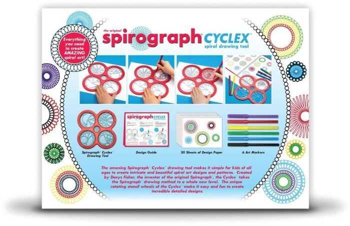 Penword Spirograph Spirografas – „Cyclex“ piešimo rinkinys (33002153)