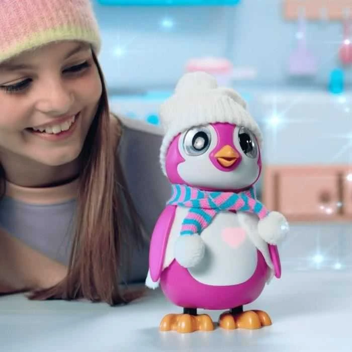 Interaktyvus pingvinas „Rescue Penguin”, Silverlit, rožinės spalvos