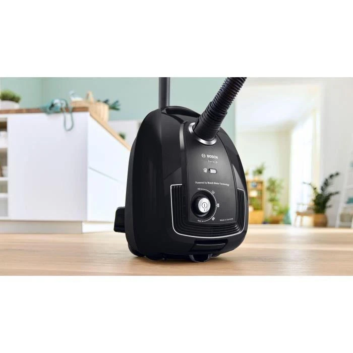 Bosch BGL38BA2H Serija 4, Dulkių siurblys su maišeliu, Juoda