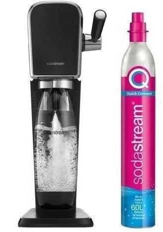 Gazuotų gėrimų gaminimo aparatas SodaStream Art, Juodas