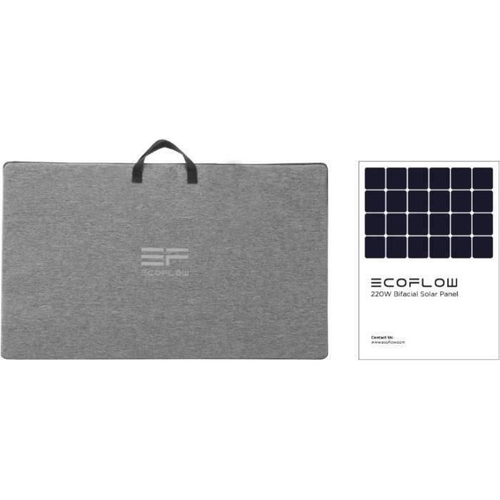 EcoFlow 220W saulės baterija