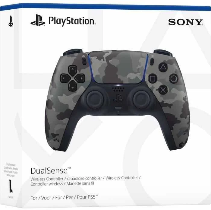Žaidimų valdiklis SONY DUALSENSE PS5, pilkos spalvos
