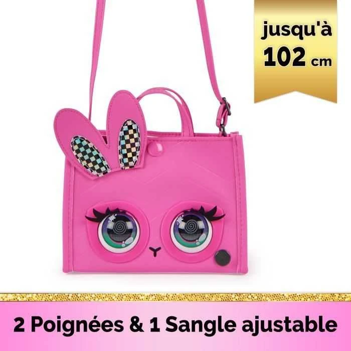 PURSE PETS Didelė interaktyvi rankinė „Triušiukas“