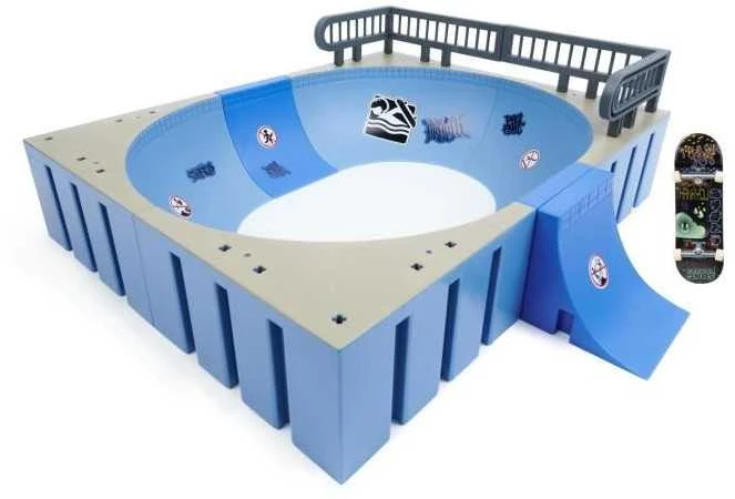 Spin Master „Tech Deck“ grifų komplektas „Daewon FC88A Bowl Ramp“ + riedlenčių priedai
