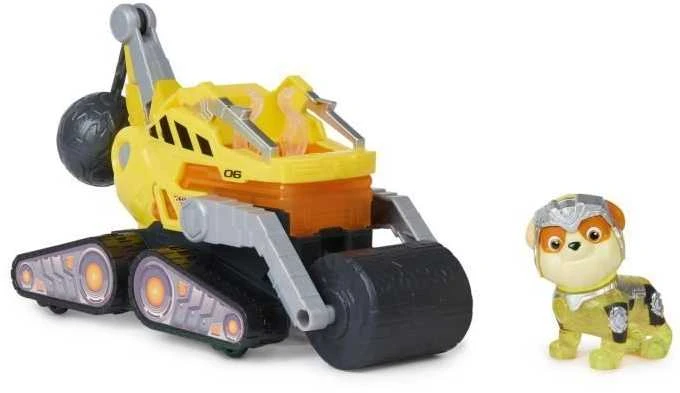 Spin Master PAW Patrol: The Mighty Movie Žaislinis automobilis su Rubble aprašymas - Prekės nuotrauka