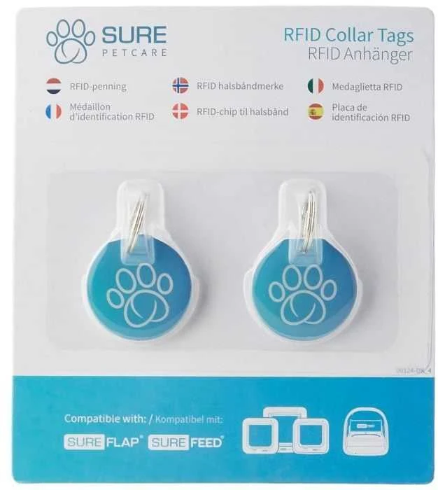 Segula Trixie Rinkinys 2 SureFlap RFID durų etiketės, 2,5 cm, 2 vnt