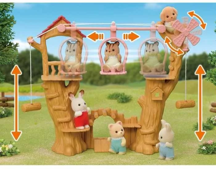 Epoch Figūrėlės su lyno trasa Sylvanian Families